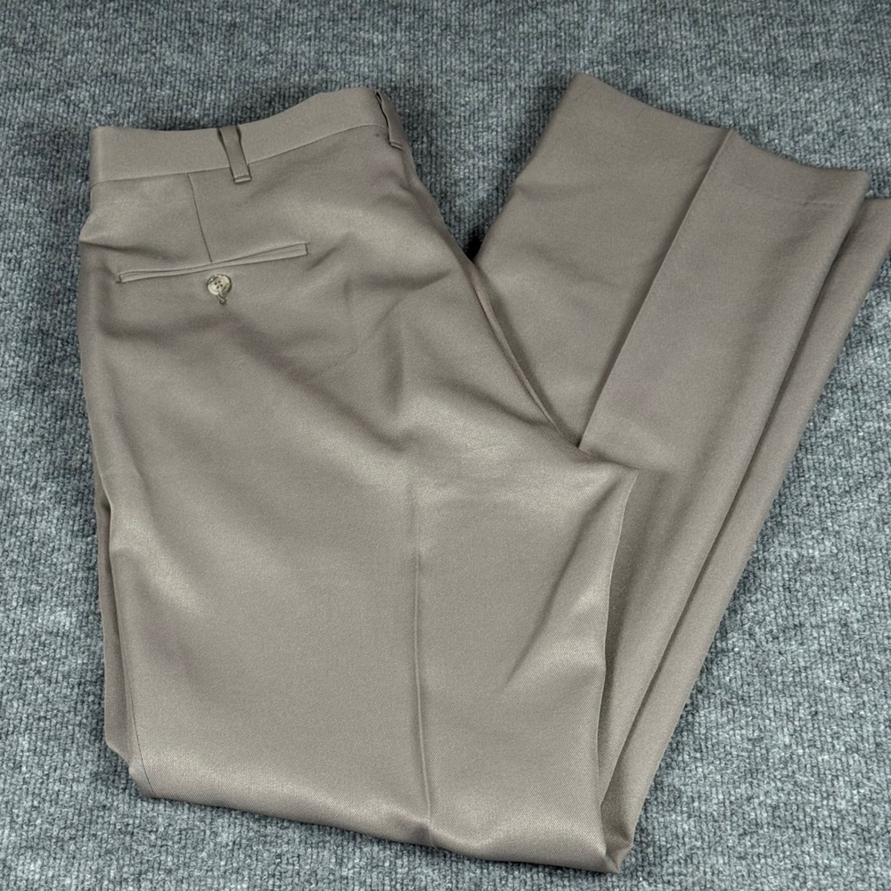 Vintage Botany 500 Mens Dress Pants Flat Front Classic Fit 36x33‎ Made in USA